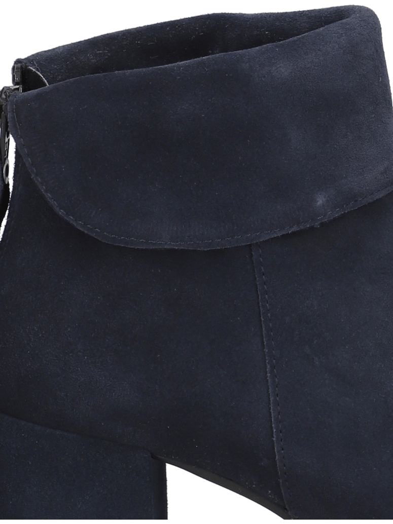 Lazzarini-Veloursleder-Stiefelette-blau