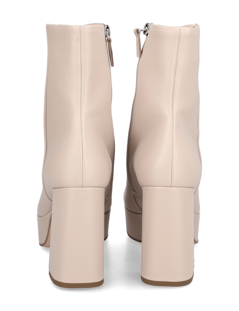Högl-Glattleder-Stiefelette-beige