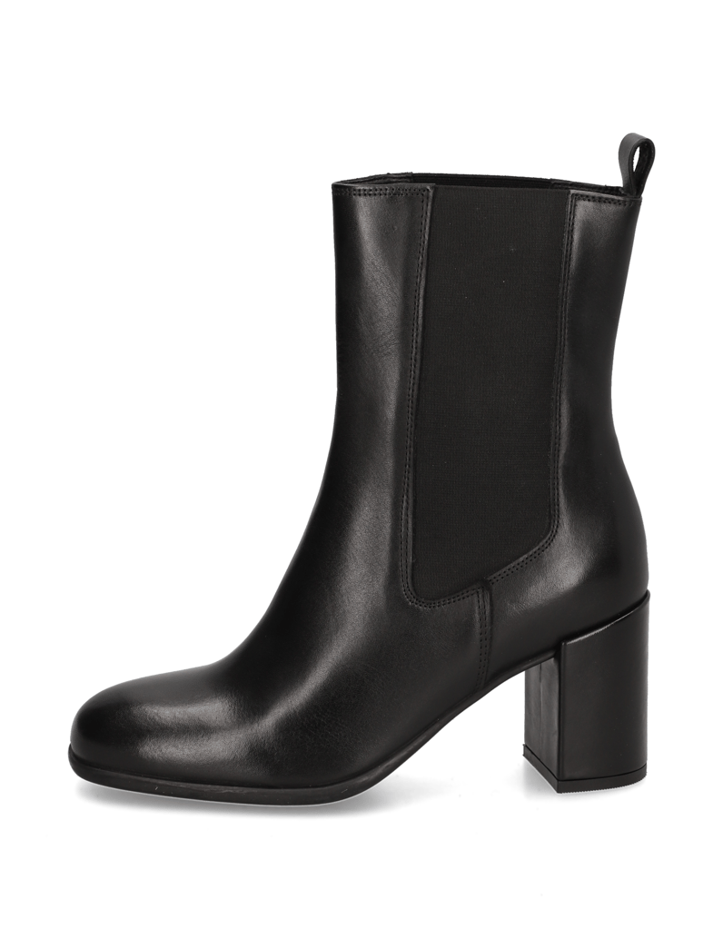 Lazzarini-Glattleder-Stiefelette-schwarz