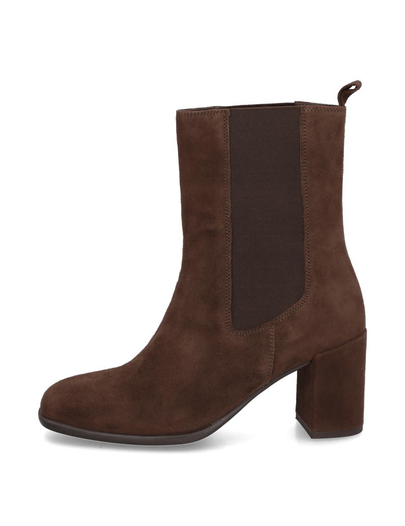 Lazzarini-Veloursleder-Stiefelette-schwarz