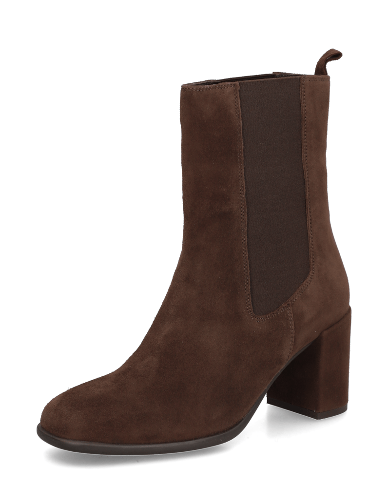 Lazzarini-Veloursleder-Stiefelette-schwarz
