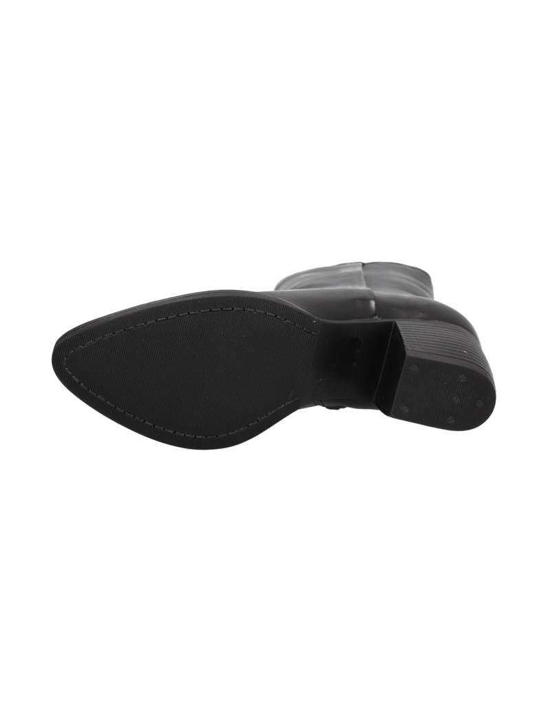 Lazzarini-Glattleder-Stiefelette-schwarz