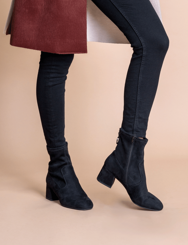 Lazzarini-Stiefelette-schwarz