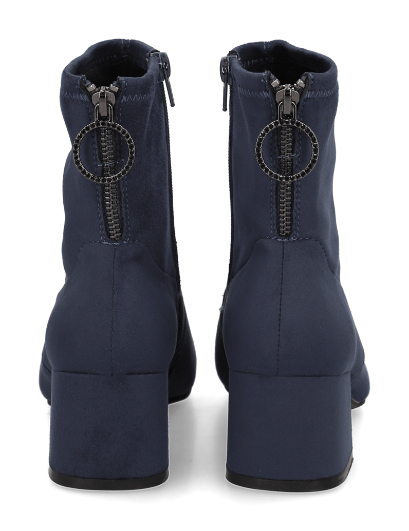 Lazzarini-imitácia-velúru-čižmičky-čierna