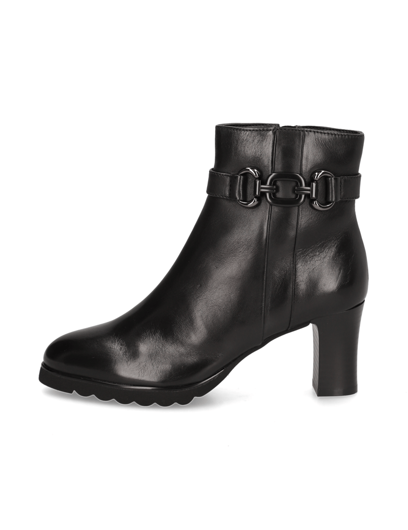 POE-Glattleder-Stiefelette