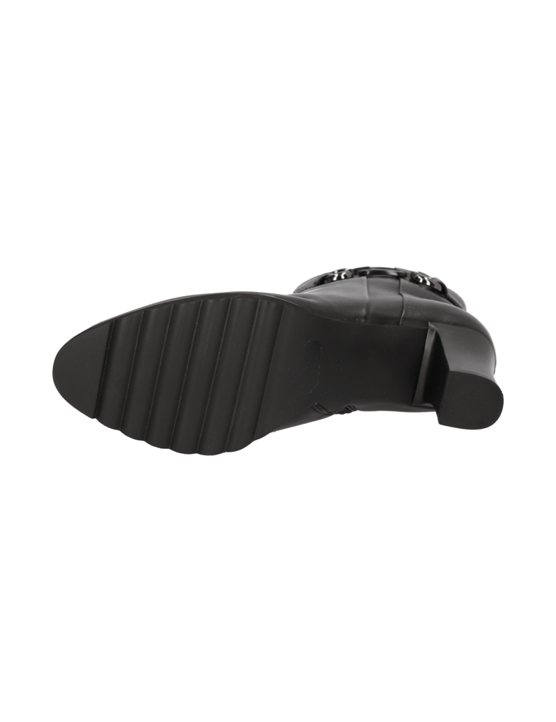 POE-Glattleder-Stiefelette