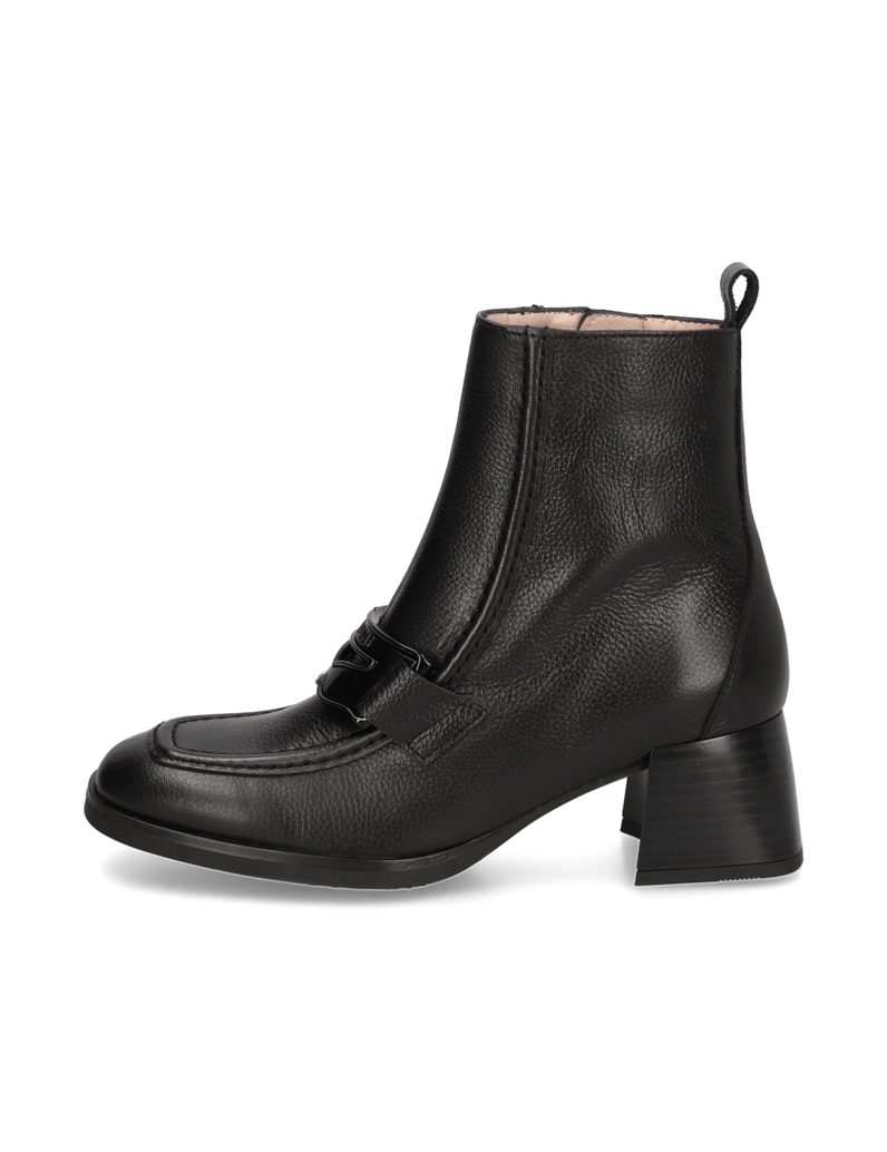 Hispanitas-Glattleder-Stiefelette-schwarz