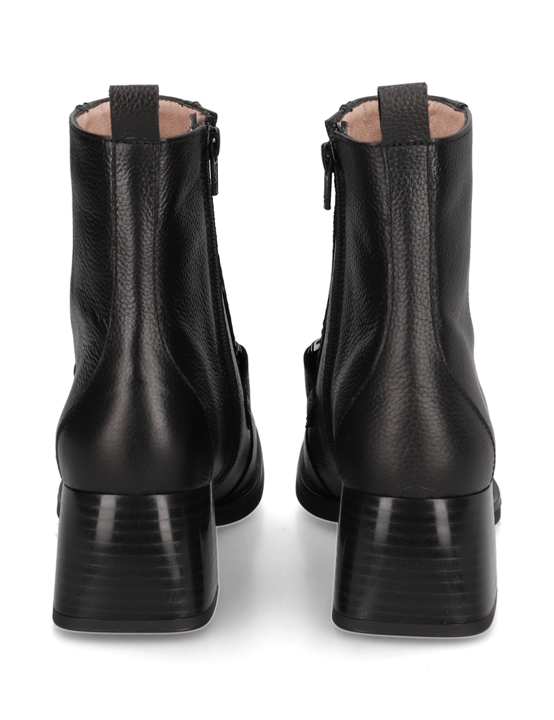 Hispanitas-Glattleder-Stiefelette-schwarz