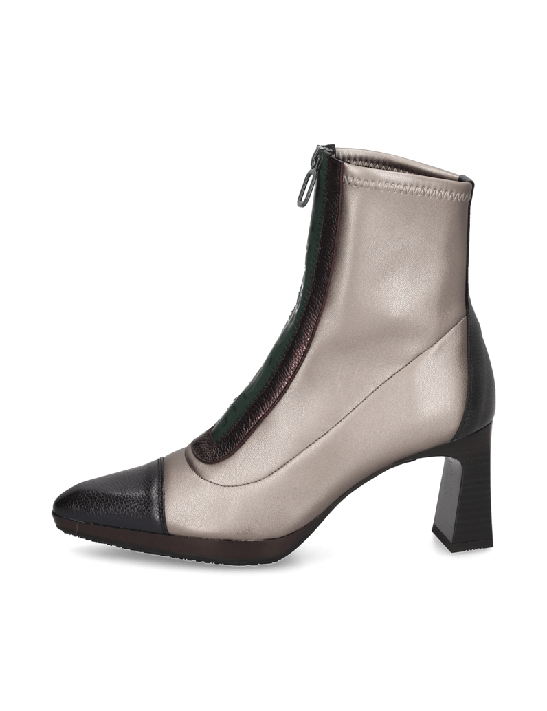 Hispanitas-Lederkombination-Stiefelette-schwarz