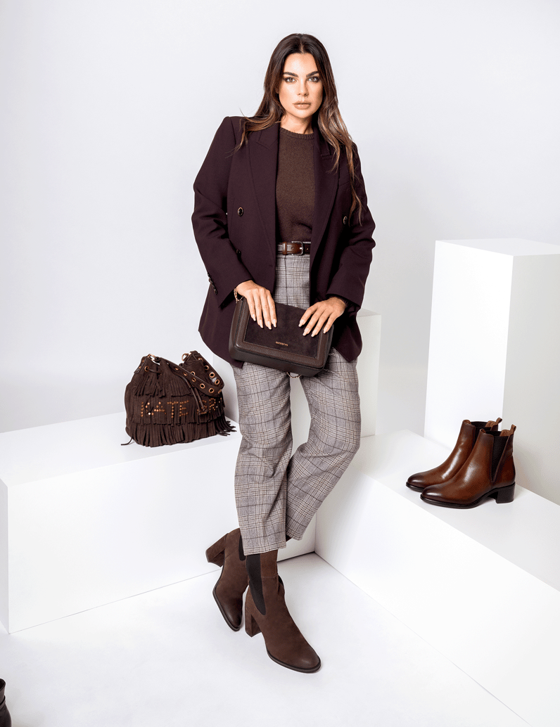 Lazzarini-Stiefelette-braun