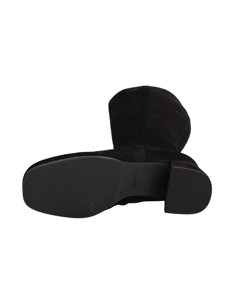 Högl-Veloursleder-Stiefel-schwarz