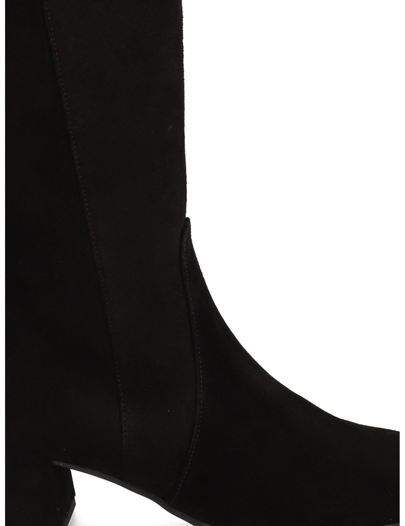 Högl-Veloursleder-Stiefel-schwarz