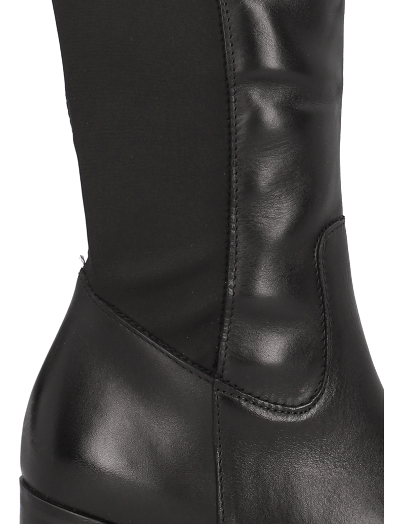 Lazzarini-kombinacija-usnja-škornji-črna