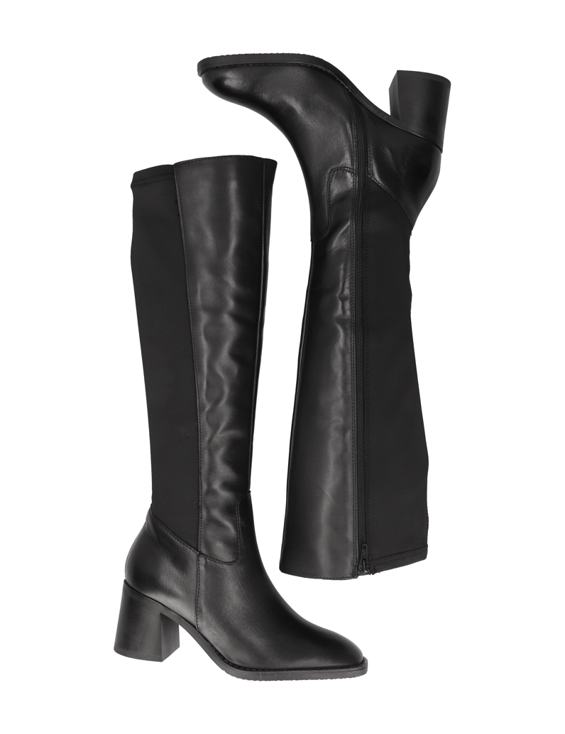 Lazzarini-kombinacija-usnja-škornji-črna