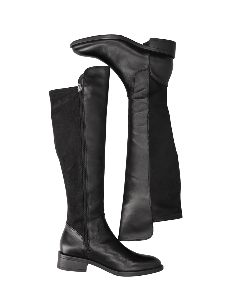 Silvia-Schneider-Stiefel-schwarz