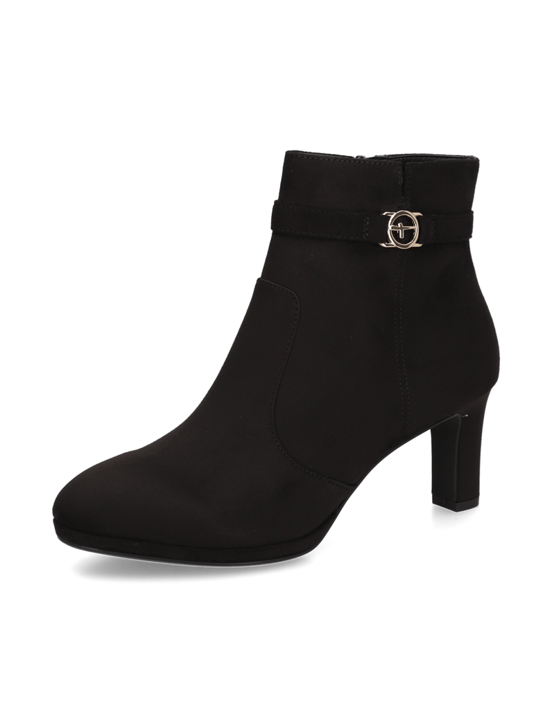 TAMARIS-imitacijski-velur-elegantni-gležnja-črna