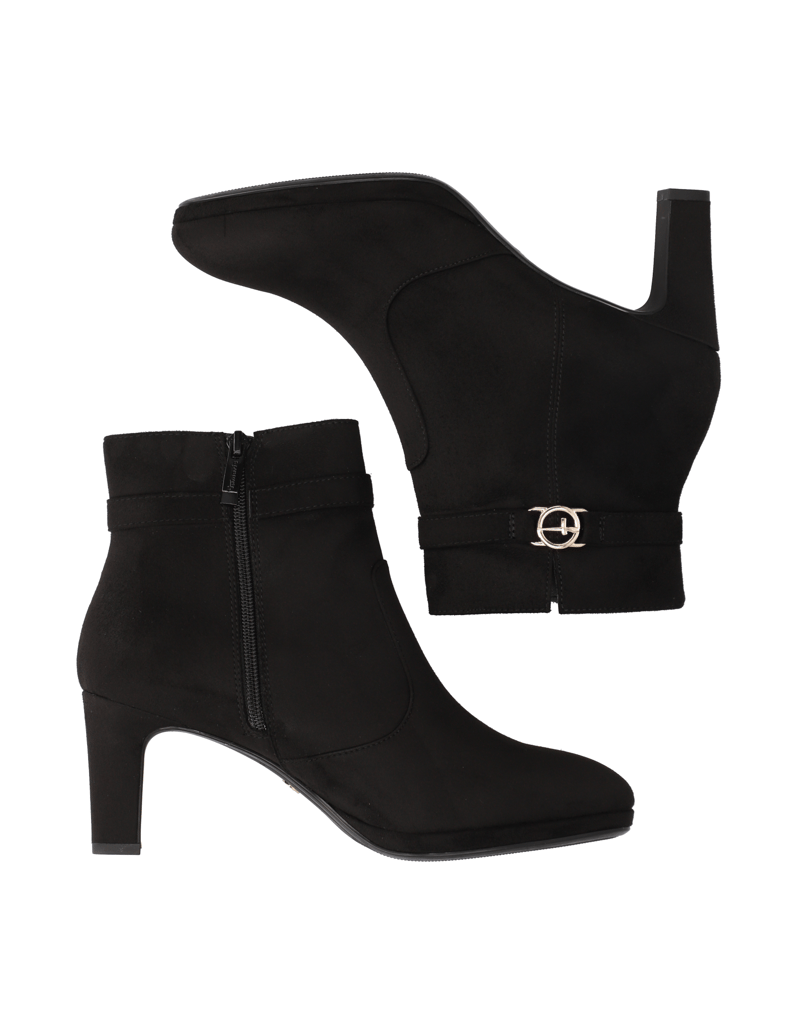 TAMARIS-imitacijski-velur-elegantni-gležnja-črna