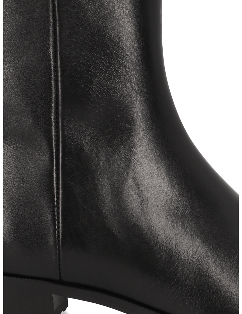 Tommy-Hilfiger-LOW-COWBOY-FLAT-LEATHER-schwarz