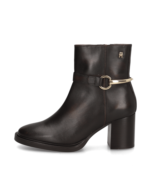 TH STUD HEEL RIDING ANKLE BOOT