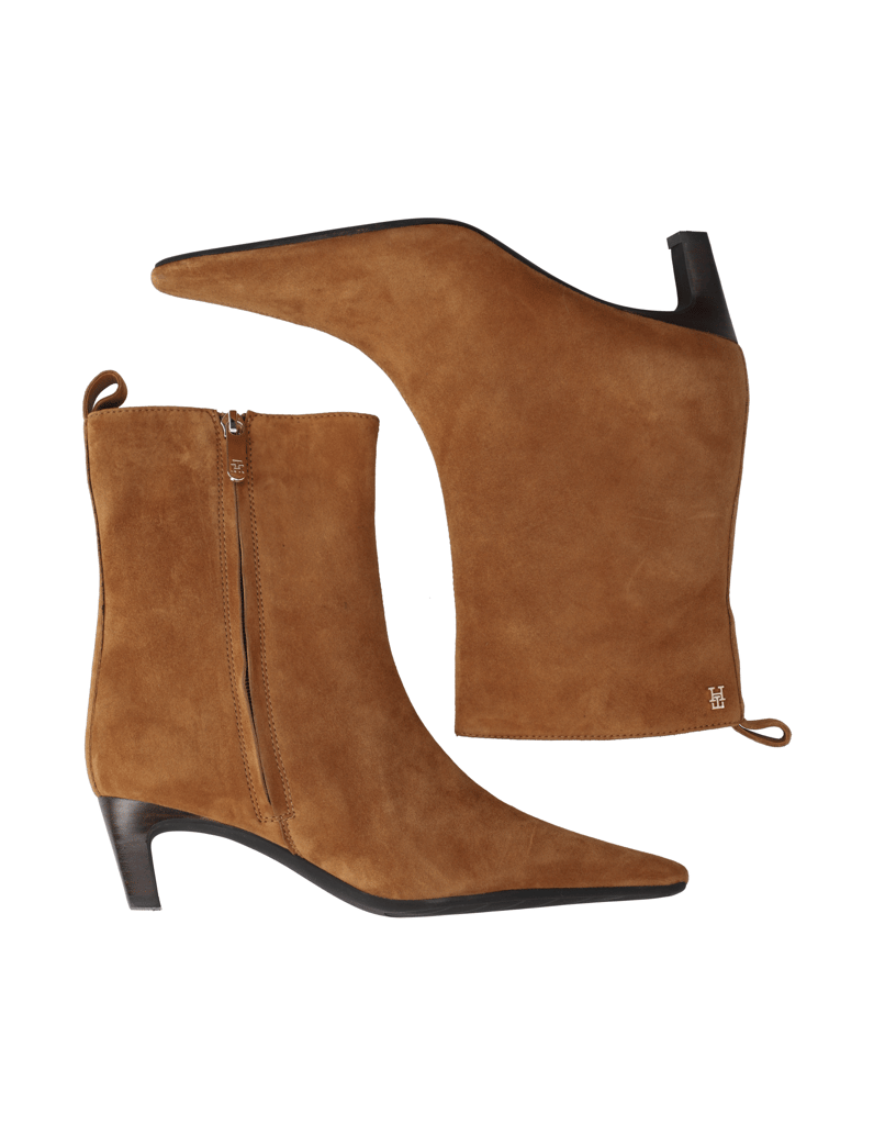 Tommy-Hilfiger-KITTEN-HEEL-SUEDE-ANKLE-BOOT-béžová