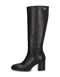 Tommy Hilfiger STACKED HEEL LEATHER LONGBOOT schwarz