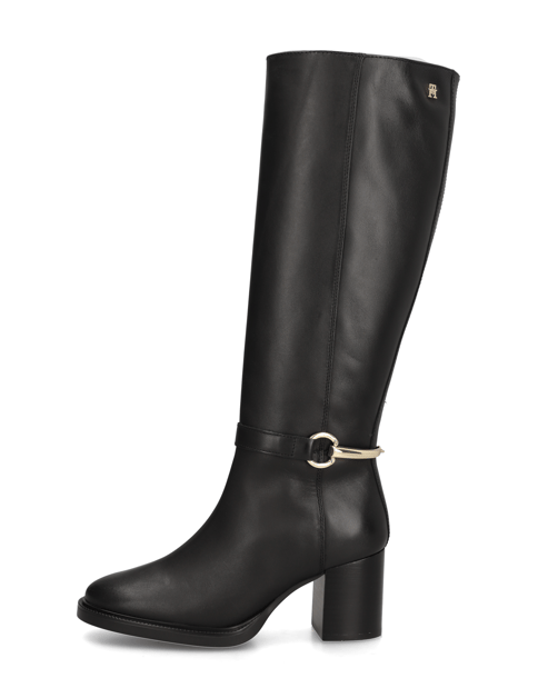 TH STUD HEEL RIDING KNEE BOOT