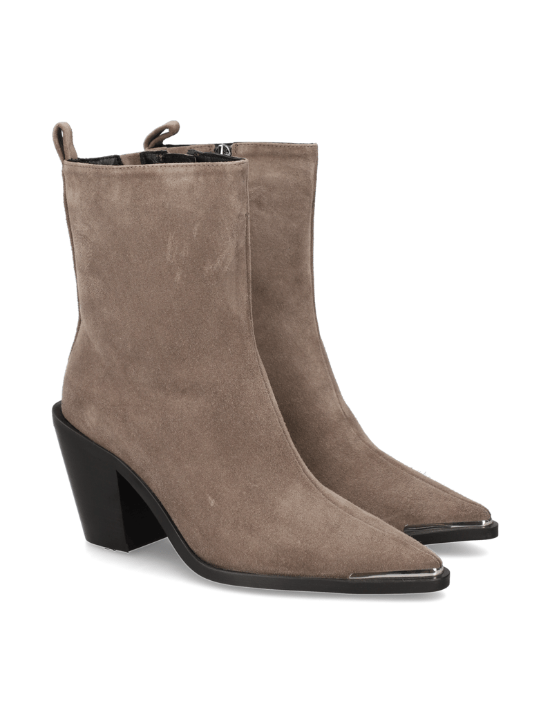 NEWD.Tamaris-Veloursleder-Stiefelette