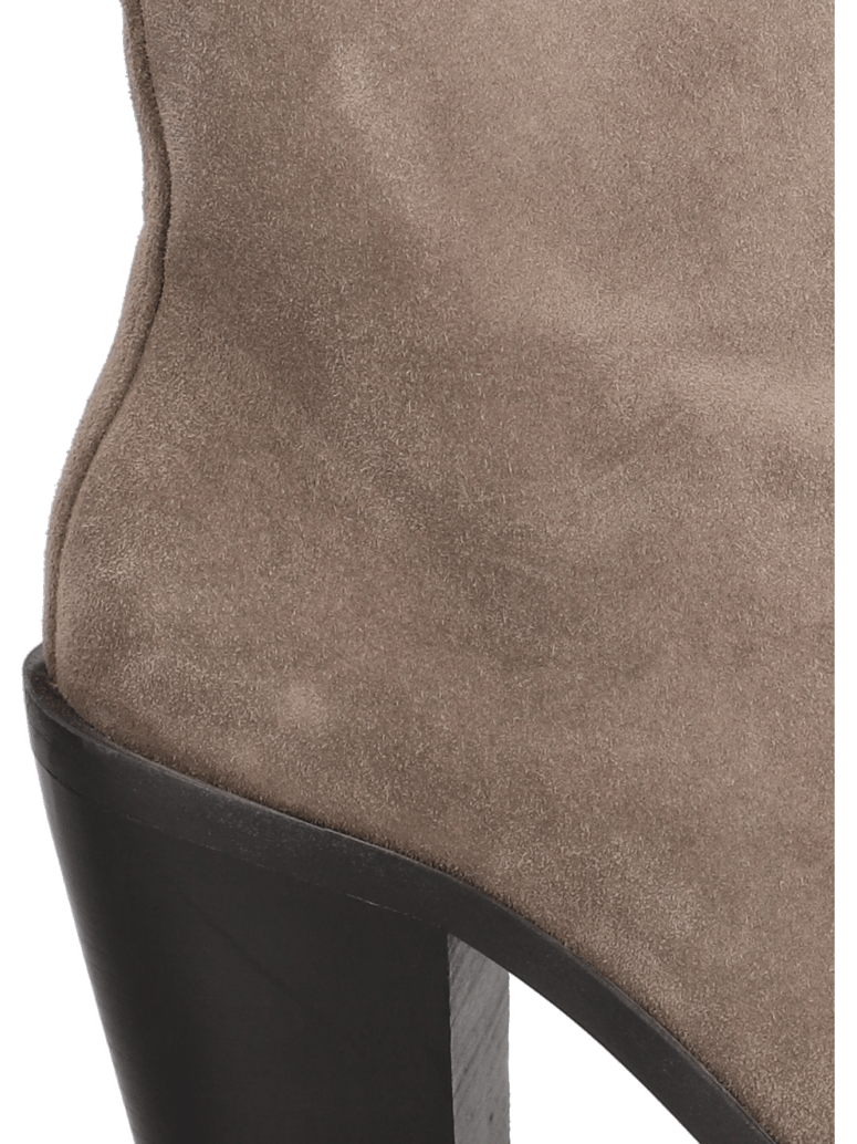 NEWD.Tamaris-Veloursleder-Stiefelette