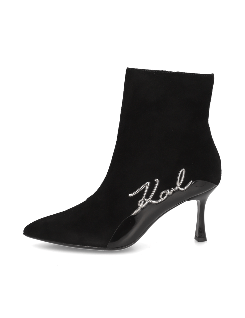 KARL-LAGERFELD-čižmičky-čierna