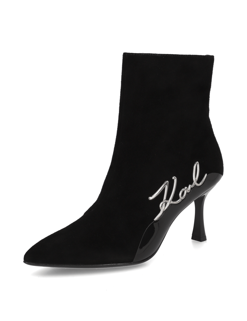 KARL-LAGERFELD-čižmičky-čierna