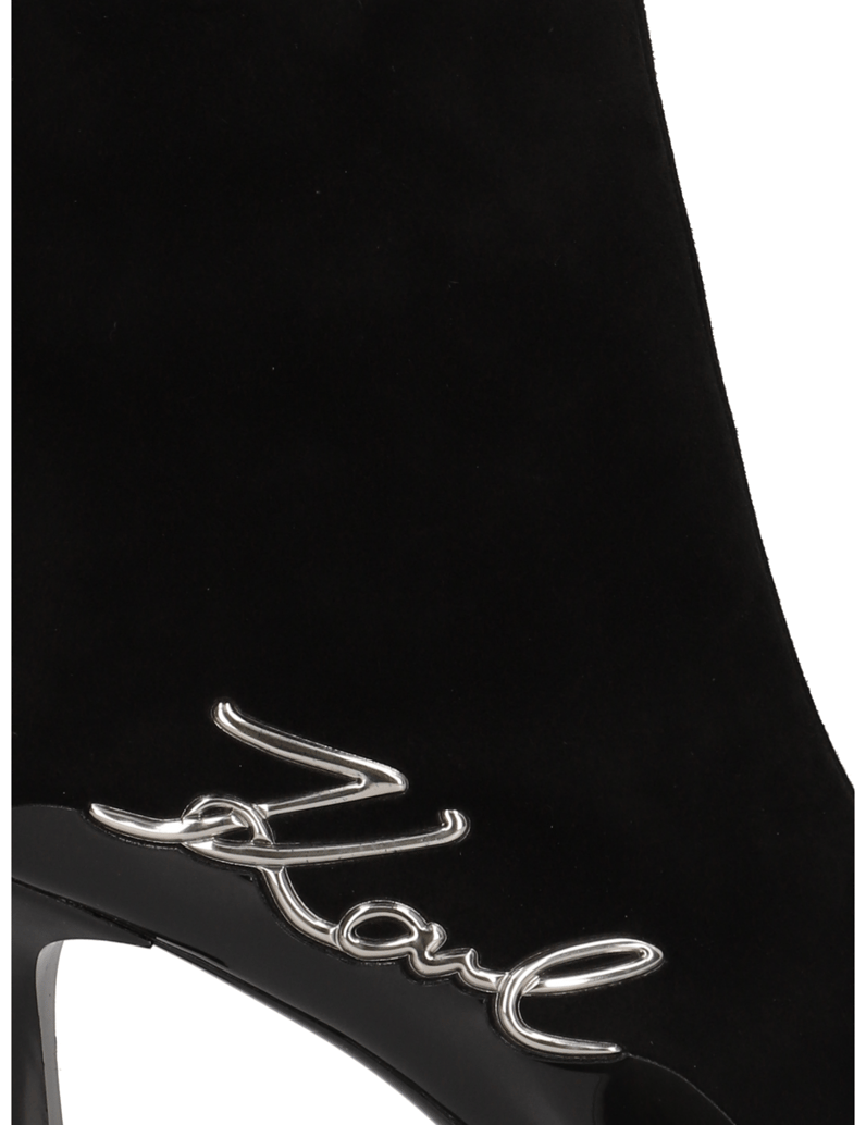 KARL-LAGERFELD-čižmičky-čierna