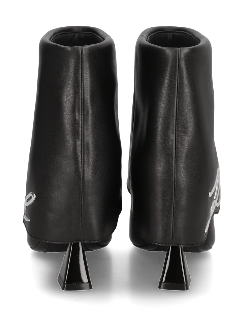 KARL-LAGERFELD-DEBUT-II-FOLD-DOWN-MIDI-BOOT-černá