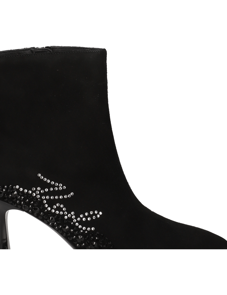 KARL-LAGERFELD-SIENNA-SIGNIA-ANKLE-BOOT-črna