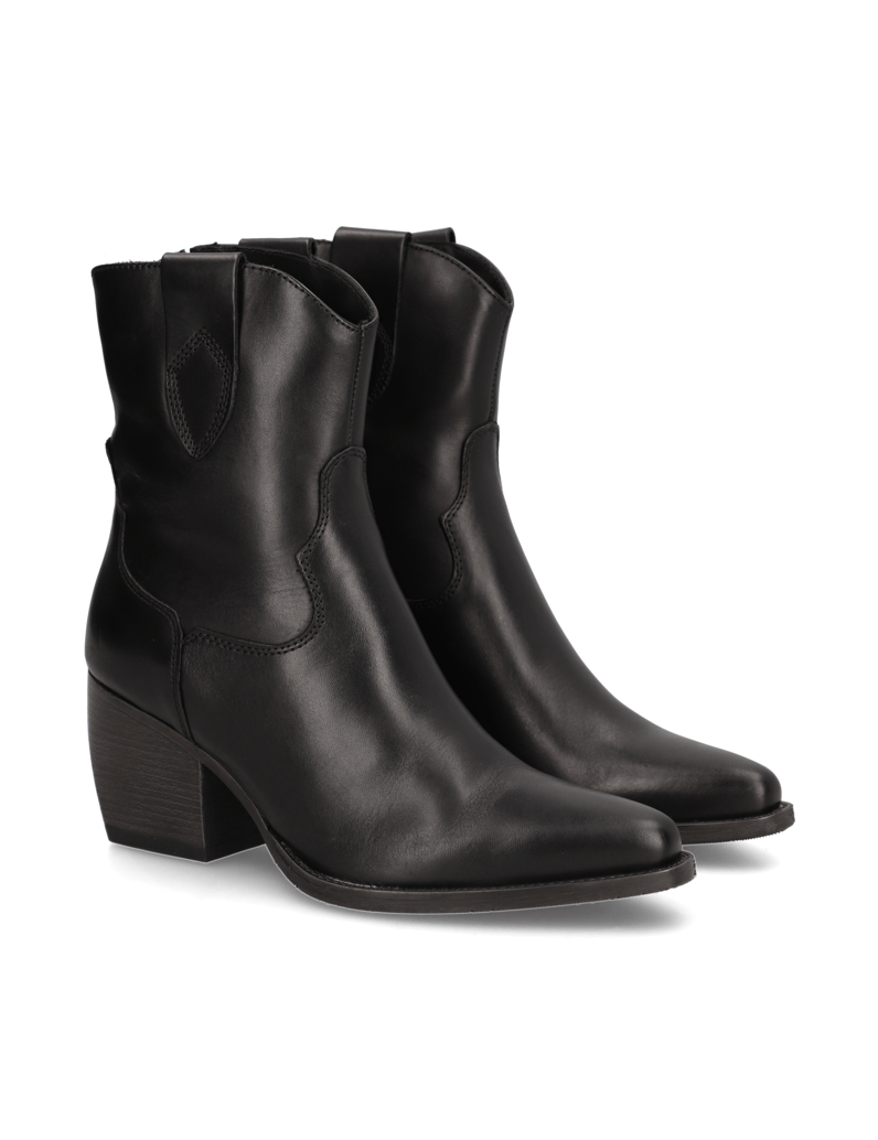 Kate-Gray-Glattleder-Boot-schwarz