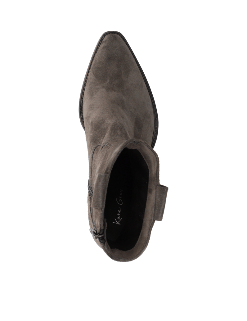 Kate-Gray-Veloursleder-Boot-schwarz