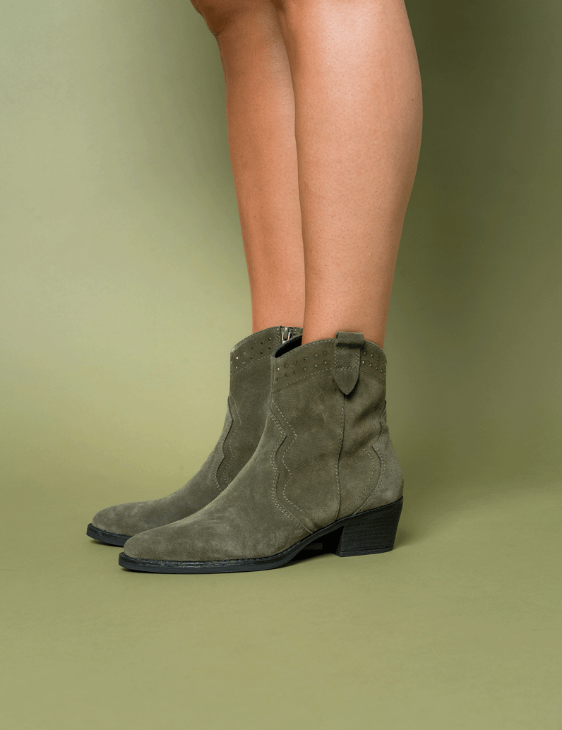 Kate-Gray-Veloursleder-Boot-schwarz