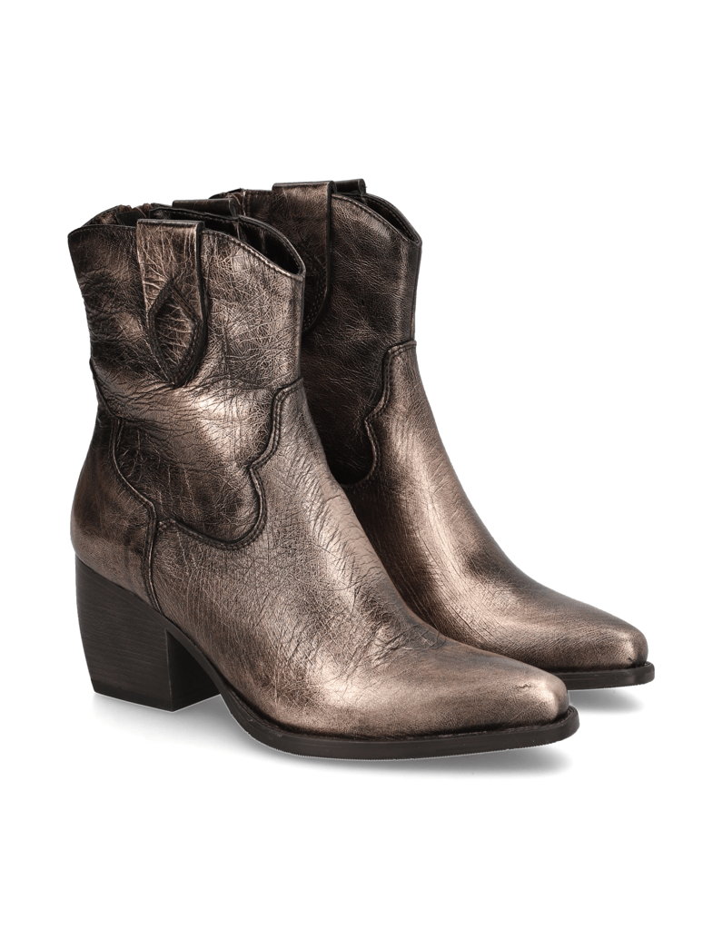 Kate-Gray-Glattleder-Boot-gold