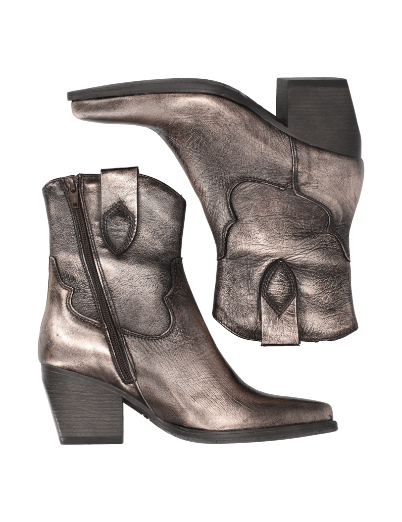 Kate-Gray-Glattleder-Boot-gold