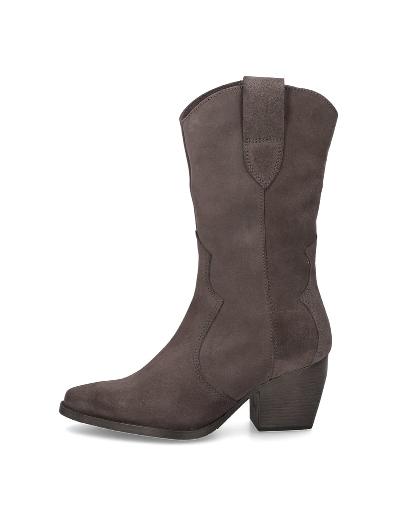 Kate-Gray-Veloursleder-Stiefelette-schwarz