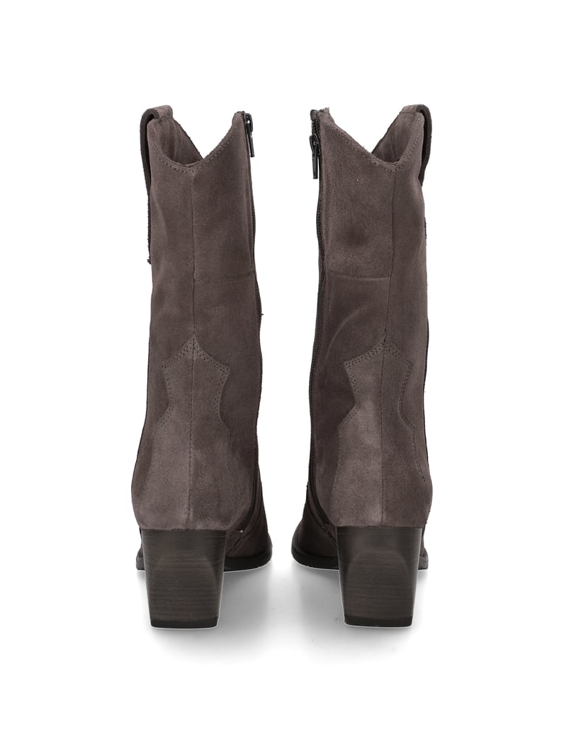 Kate-Gray-Veloursleder-Stiefelette-schwarz