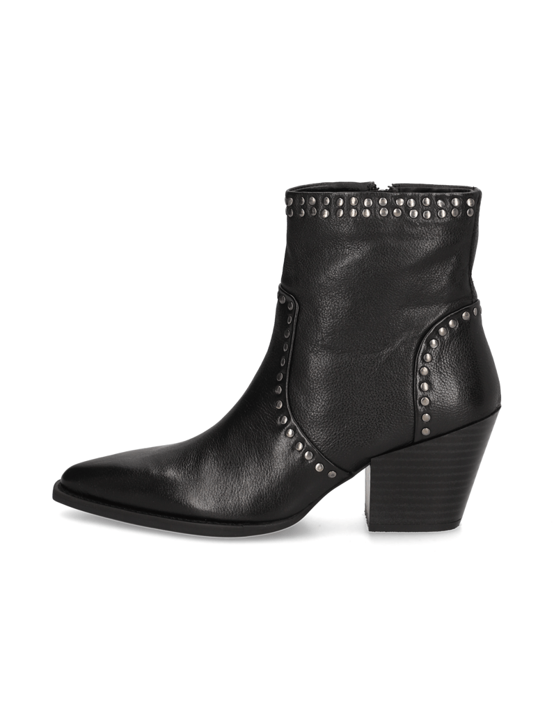 Kate-Gray-Glattleder-Stiefelette-schwarz