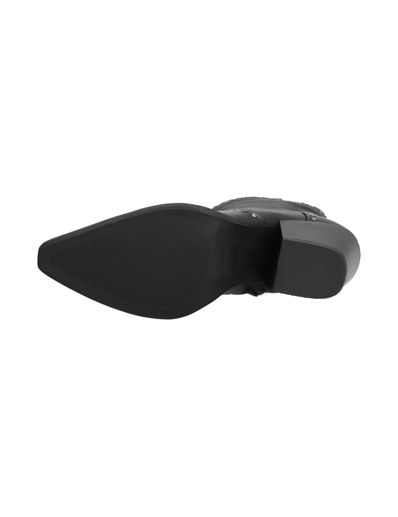 Kate-Gray-Glattleder-Stiefelette-schwarz