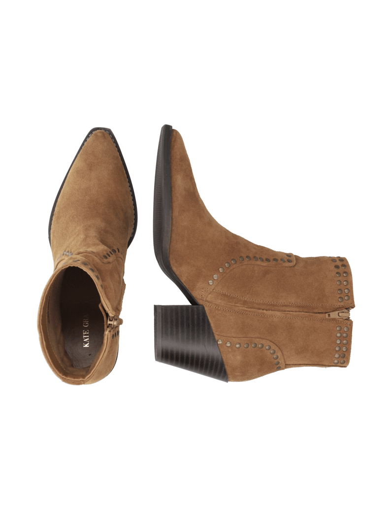 Kate-Gray-Veloursleder-Stiefelette-schwarz