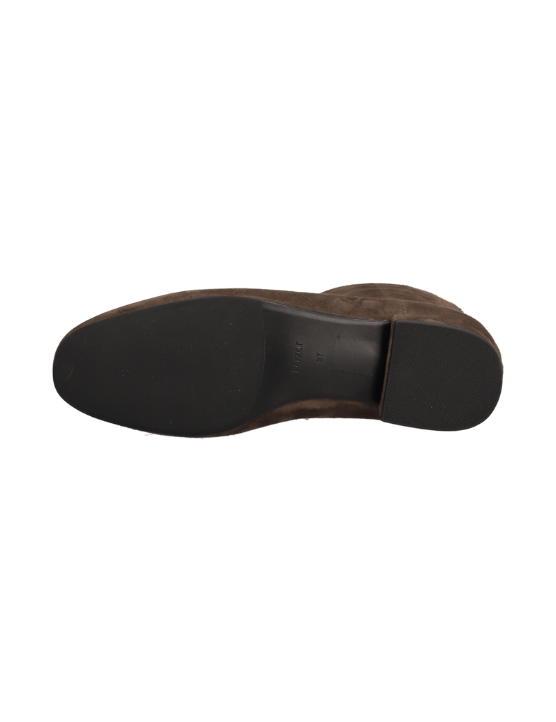 Kazar-Brown-suede-women's-booties-hnedá