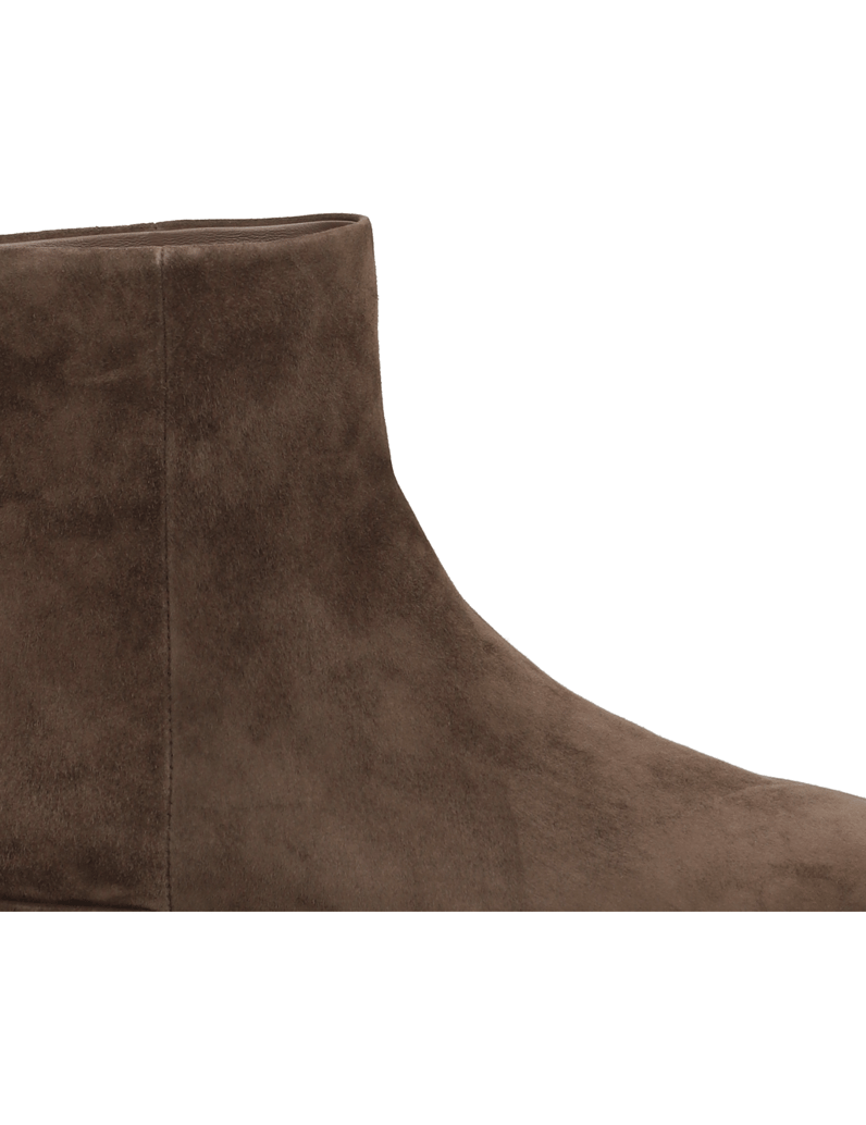 Kazar-Brown-suede-women's-booties-hnedá