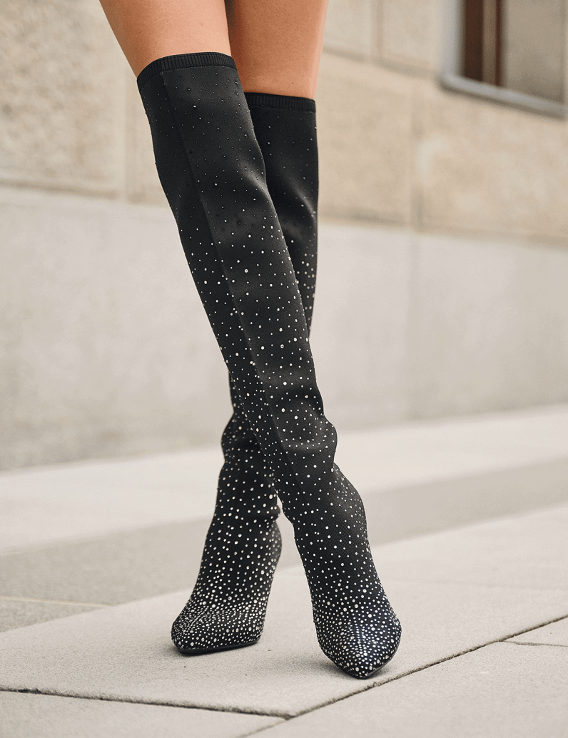 Kate-Gray-Textil-Overknee-schwarz