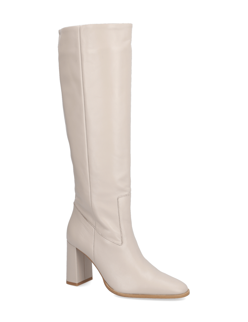 Kate-Gray-hladká-koža-čižmy-biela