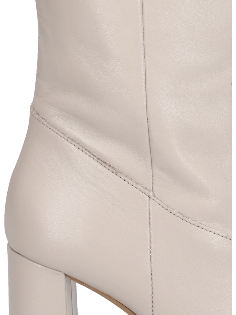 Kate-Gray-hladká-koža-čižmy-biela