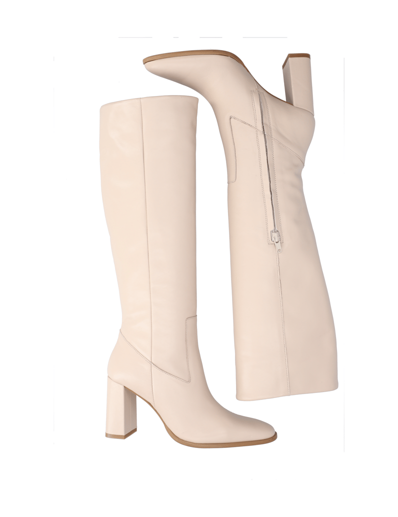 Kate-Gray-gladko-usnje-škornji-črna