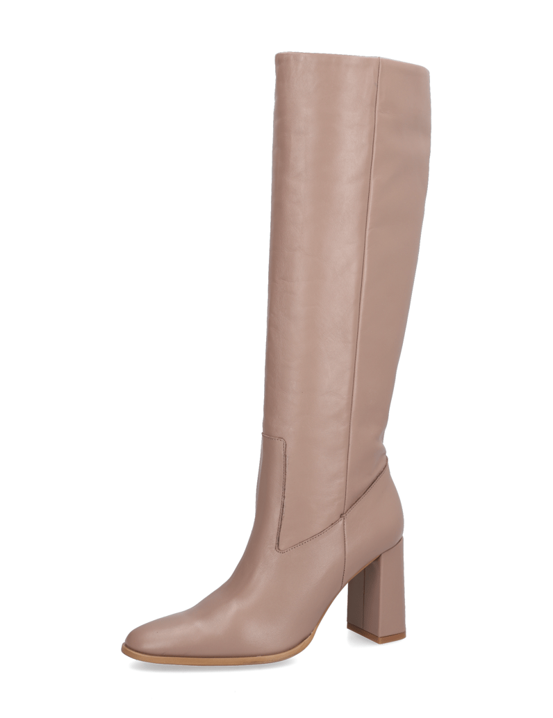 Kate-Gray-gladko-usnje-škornji-črna